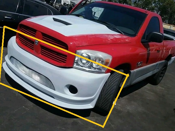 SRT10 Fiberglass Front Bumper Cover 06-08 Dodge Ram SRT10 Fiberglass Front Bumper Cover 06-08 Dodge Ram